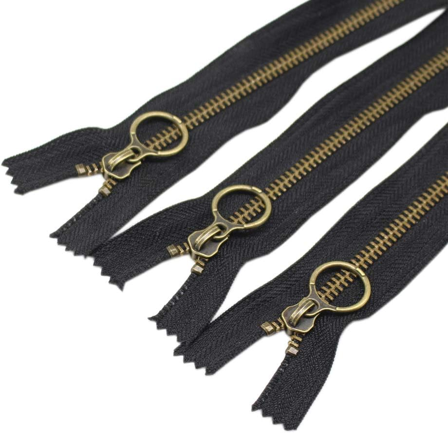 brass zipper